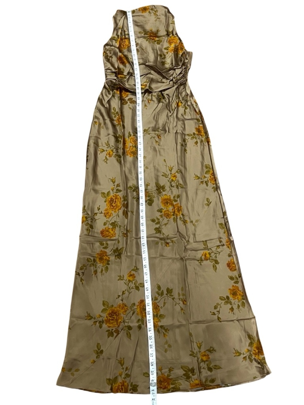 NWT NEW Reformation Anaiis Silk Dress - Picture 11 of 11